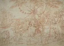 Allegory of Spring, or the Young Gardeners, n.d. Creator: Jean-Antoine Watteau