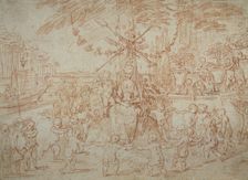 Allegory of Spring, or the Young Gardeners, n.d. Creator: Jean-Antoine Watteau