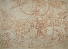 Allegory of Spring, or the Young Gardeners, n.d. Creator: Jean-Antoine Watteau