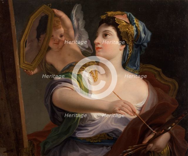 Allegory of Painting, 1764. Creator: Domenico Corvi.