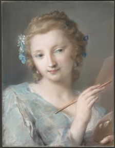 Allegory of Painting, 1730s. Creator: Rosalba Giovanna Carriera