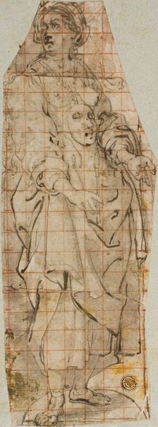 Allegory of Painting, c. 1600. Creator: Andrea Lilio
