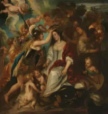 Allegory of Peace, 1652. Creator: Jan Lievens