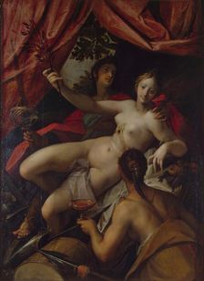 Allegory of Peace and Abundance, 1602. Creator: Hans von Aachen