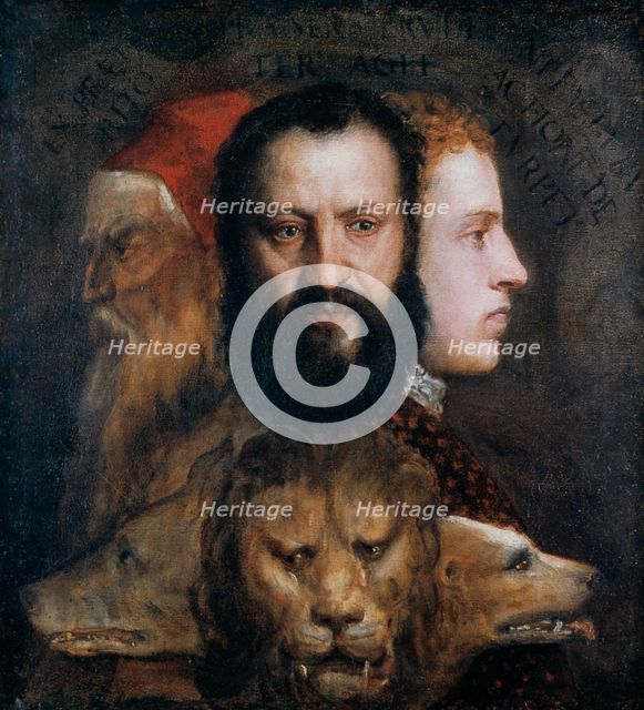 Allegory of Prudence, c1565-1570.  Artist: Titian