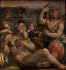 Allegory of Prato, 1563-1565. Artist: Vasari, Giorgio (1511-1574)