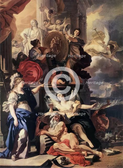 Allegory of Rule, 1690. Creator: Francesco Solimena.