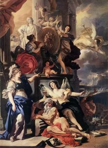 Allegory of Rule, 1690. Creator: Francesco Solimena