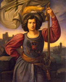 Allegory of Russia, 1840. Creator: Philipp Veit