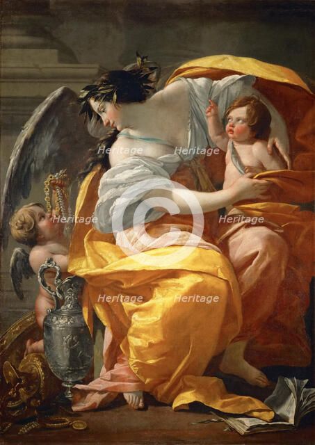 Allegory of Wealth. Artist: Vouet, Simon (1590-1649)