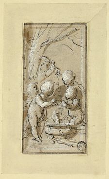 Allegory of Winter, n.d. Creator: Jacob de Wit