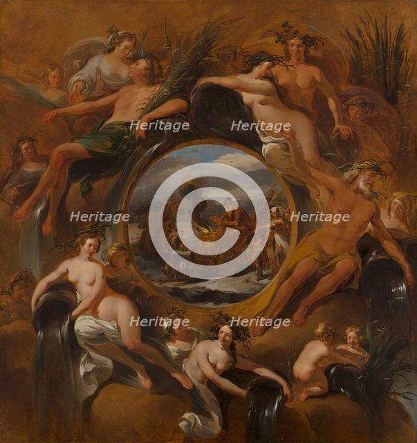 Allegory of Winter. Creator: Nicolaes Berchem.