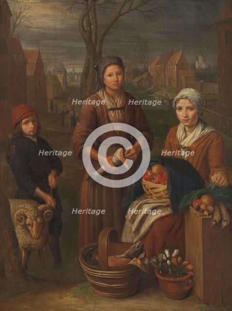 Allegory of the Month of March, after 1730. Creator: Peeter Snyers.