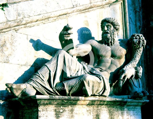 Allegory of the Nile, Roman statue.