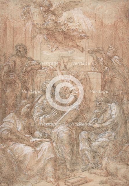 Allegory of the Old and New Dispensations, 1700-1708. Creator: Carlo Maratti.