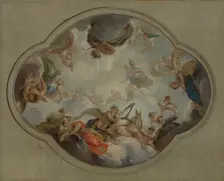 Allegory of the Arts, 1742. Creator: Jacob de Wit