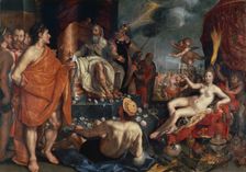 Allegory of the brevity of life, 1611. Creator: Hendrik Goltzius