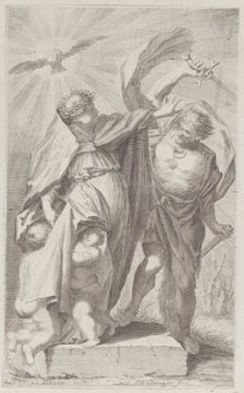 Allegory of the church, 1652-1711. Creator: Johann Jakob Thurneysen the Elder