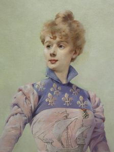 Allegory of the city of Paris, 1901. Creator: Louise Abbema