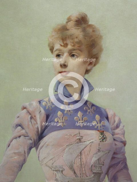 Allegory of the city of Paris, 1901. Creator: Louise Abbema.