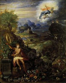 Allegory of the Creation, ca 1585. Creator: Zucchi, Jacopo (c. 1541-c. 1590)