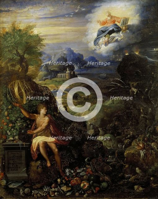 Allegory of the Creation, ca 1585. Creator: Zucchi, Jacopo (c. 1541-c. 1590).