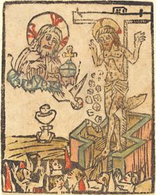 Allegory of the Eucharist, 1480/1500. Creator: Unknown