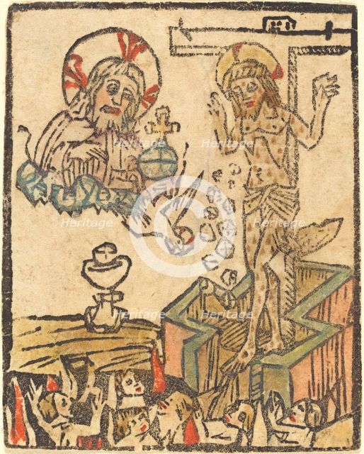 Allegory of the Eucharist, 1480/1500. Creator: Unknown.