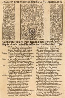 Allegory of the Eagle and Emperor Maximilian I, 1497. Creator: Unknown