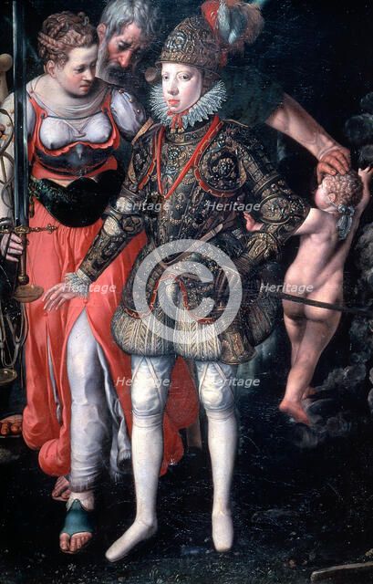 Allegory of the education of Philip III King of Spain' (1598-1621).