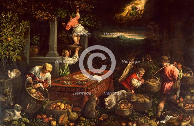 Allegory of the Element Earth, c1580. Creator: Leandro Bassano.