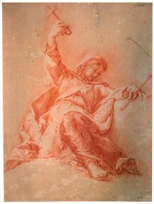 Allegory of the Faith 18th century. Artist: Jacopo Guarana