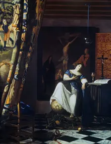 Allegory of the Faith c1670. Artist: Jan Vermeer