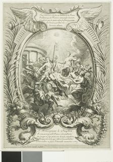 Allegory of the Glory of the Dauphin, 1680. Creator: Antoine Coypel