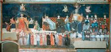 Allegory of the Good Government 1338-1340. Artist: Ambrogio Lorenzetti
