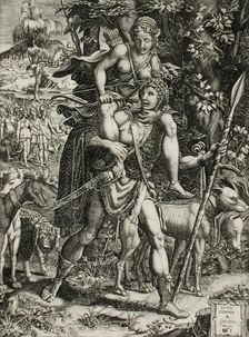 Allegory of the Hunt, 1563. Creators: Gaspare Osello, Giorgio Ghisi