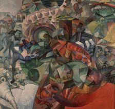Allegory of the Patriotic War of 1812, 1912. Artist: Lentulov, Aristarkh Vasilyevich (1882-1943)