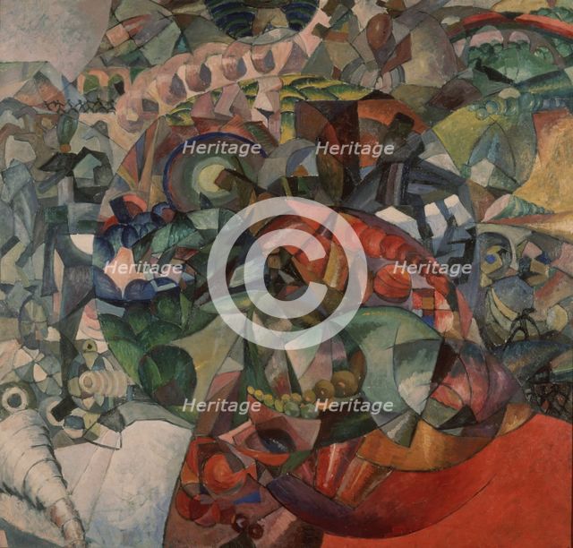 Allegory of the Patriotic War of 1812, 1912. Artist: Lentulov, Aristarkh Vasilyevich (1882-1943)
