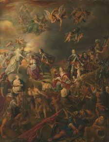 Allegory of the Peace under Stadholder Willem II, 1650. Creator: Adriaen van Nieulandt