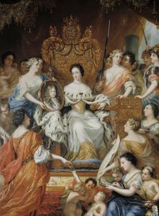 Allegory of the regency of Ulrika Eleonora of Sweden (1656-1693), End of 17th cen