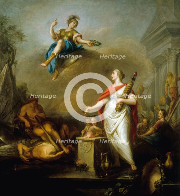 Allegory of the Revolution of 1789, 1796. Creator: Wilbault (Wilbaut), Jacques (1729-1816).