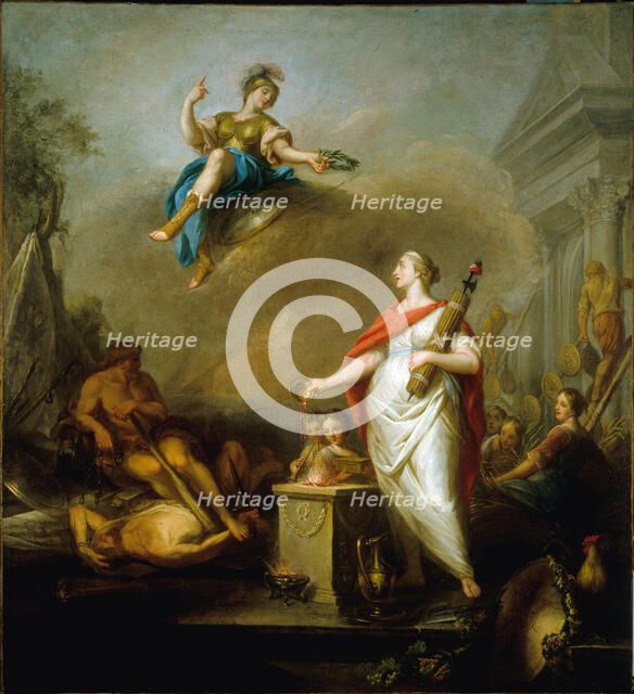 Allegory of the Revolution of 1789, 1796. Creators: Nicolas Raguenet, Jacques Wilbaut.