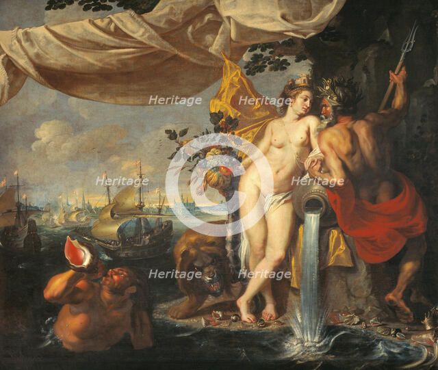 Allegory of the Sound, 1622. Creator: Isaac Isaacsz.
