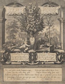 Allegory of the Transitoriness of Life,.n.d. Creator: Jacob Matham