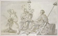 Allegory of the Treaty of Friendship and Commerce between the States General of the United Netherla Creator: Anon