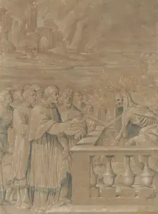 Allegory of the Triumph of Death over Church and State, ca. 1538-44. Creator: Girolamo da Treviso