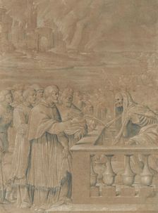 Allegory of the Triumph of Death over Church and State, ca. 1538-44. Creator: Girolamo da Treviso