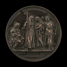 Allegory of the Triumph of Religion [reverse], 1822/1823. Creator: Giuseppe Cerbara