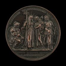 Allegory of the Triumph of Religion [reverse], 1822/1823. Creator: Giuseppe Cerbara