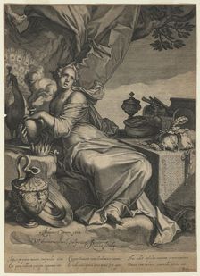 Allegory of the Vanity and Transitory Nature of Worldly Possessions, 1608. Artist: Swanenburgh, Willem van (1582-1616)